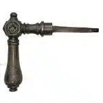 Türdrücker antik neo gotik Vierpass alt 20.3mm 9er Vk