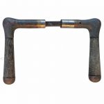 Türdrücker Avantgarde alt rund Art Deco 15mm 8er Vk