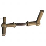 Türgriffe Knaufgarnitur alt Stab Bauhaus Türdrücker 14mm 8er Vk