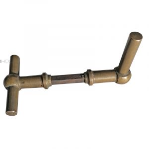 Türgriffe Knaufgarnitur alt Stab Bauhaus Türdrücker 14mm 8er Vk