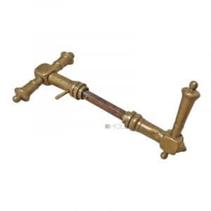 Türdrücker Knauf antik Biedermeier alt Würfel 7er Vk