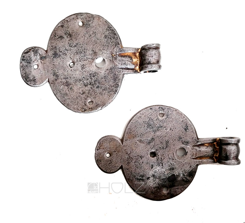 Schippenbänder antik geschmiedet Klobenband Torband Schippenband 14er Dorn