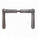 Türdrücker alt Jugendstil Eisen Türklinken 17.8mm 8er Vk