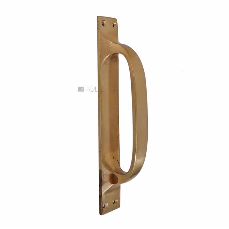 Stoßgriff Jugendstil Avantgarde alt Schiebetür Türgriff 17cm