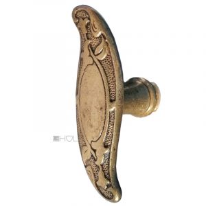 Fensterolive Jugendstil floral alt Fenstergriff 95/40