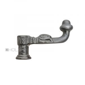 Vorreiber alt Fensterreiber antik Gusseisen Fenster Fensterriegel 13mm Reibhöhe