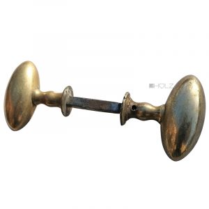Türknauf Garnitur antik Eigriff Messing Biedermeier alt 7er Vk