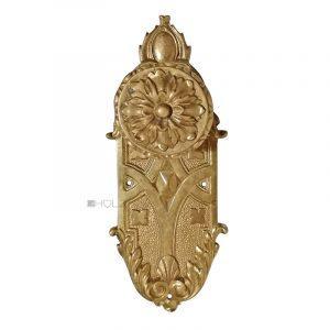 Prächtiger Türknauf antik Türschild Kaiser alt Gründerzeit 19cm