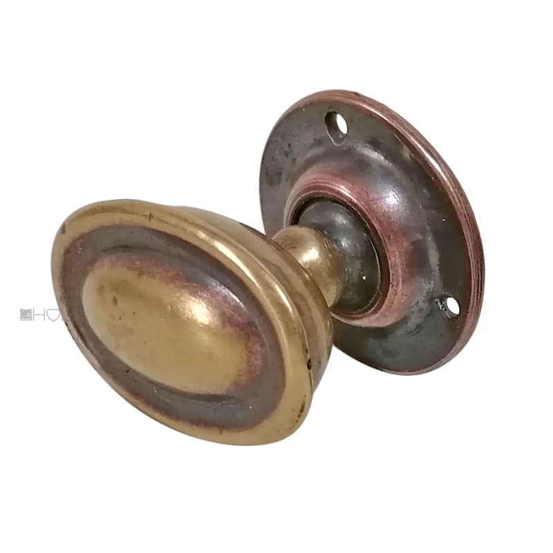 Türknauf Drehgriff antik Frankreich oval Türgriff 70/55/8