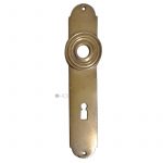 Langschild antik Biedermeier alt Türdrücker 16.1mm 72