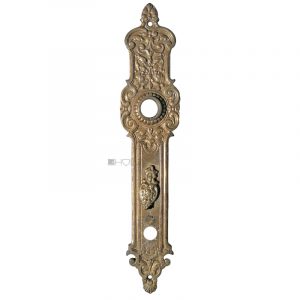 Langschild antik Gründerzeit alt Nachtriegel 17.5mm 78