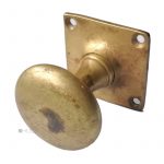 Türknauf Jugendstil alt Türgriff Messing Türknopf 47mm