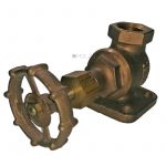 Wasser Handrad Drehrad Ventil Messing groß antik 3kg