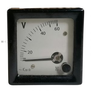 Einbau Volt Anzeige Voltmeter schwarz Kunststoff 72x72mm