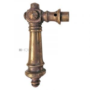 Türdrücker antik Säule Türklinke alt groß 18.2mm 10er Vk