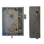 Tür Kastenschloss antik Handriegel alt 49/9