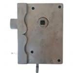 Tür Kastenschloss antik Handriegel alt 49/9