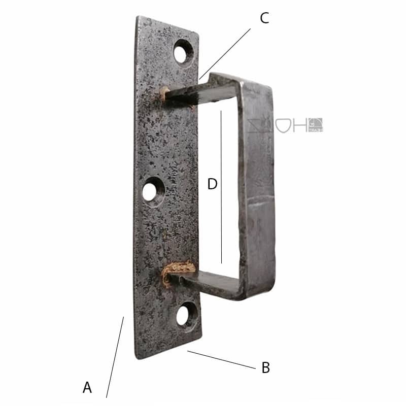 Kastenschloss Schlossfalle Riegelfalle antik Tür alt Schloss