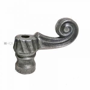 Fenster Vorreiber antik Fensterriegel Fenster alt Volute Reibhöhe 16mm