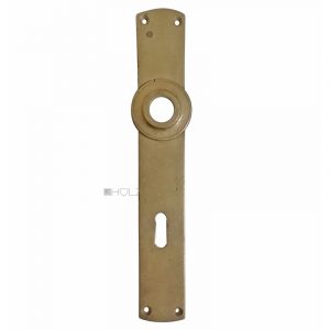 Langschild antik Biedermeier halbrund alt 16.5mm 73