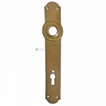 Langschild antik Biedermeier alt Türdrücker 17.1mm 92