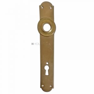 Langschild antik Biedermeier alt Türdrücker 17.1mm 92