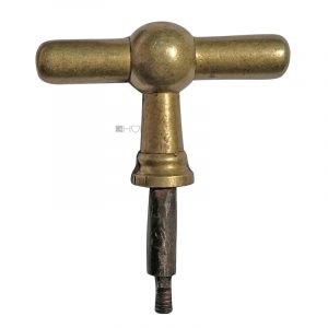 Griffolive antik Kugel alt Messing Türknauf 81mm
