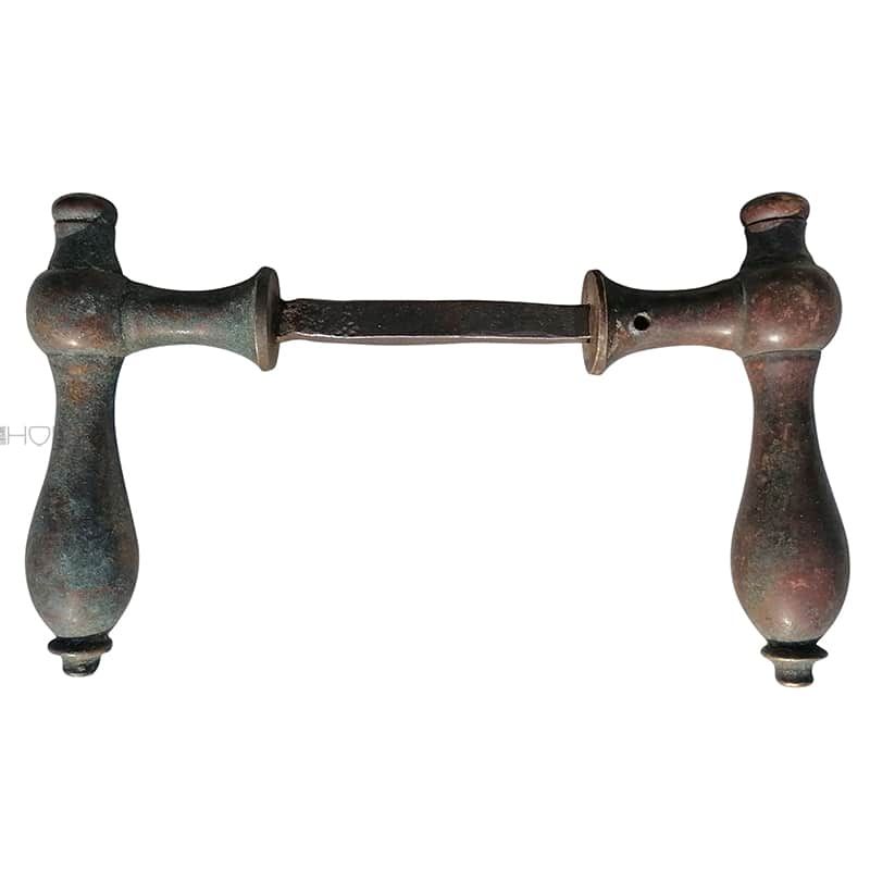 Türdrücker antik Biedermeier alt Birnen Türklinken 8er Vk