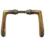 Türdrücker Jugendstil Welle alt Türklinken 16.3mm 9er Vk