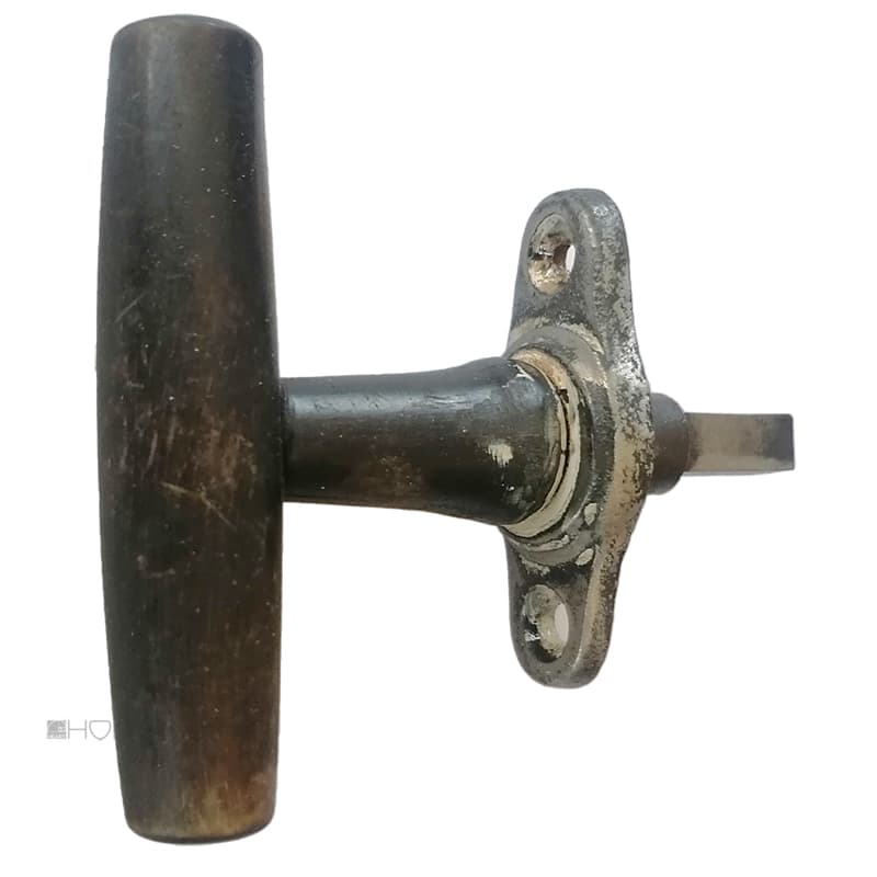 Fensterolive alt Hornolive Fenstergriff Zigarre 80/58/43