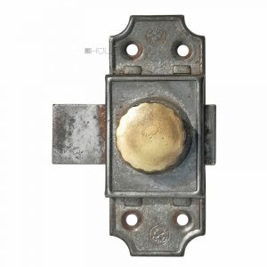 Kleiner Drehriegel Frankreich alt Türriegel 75mm