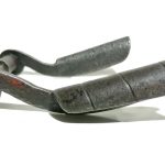 Türdrückergarnitur Eisen geschmiedet Türklinken Vintage 90mm 10er Vk