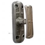 Jugendstil Basküle Getriebe antik Eisen Fenster Avantgarde Fensterolive alt