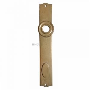 Langschild antik Biedermeier alt Türdrücker 15mm