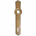 Langschild antik Biedermeier alt Türdrücker 16.9mm 94