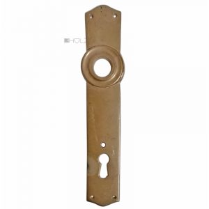 Langschild antik Biedermeier alt Türdrücker 18.6mm 96