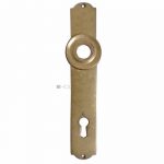 Biedermeier Langschild alt antik Türdrücker 16.3mm 80