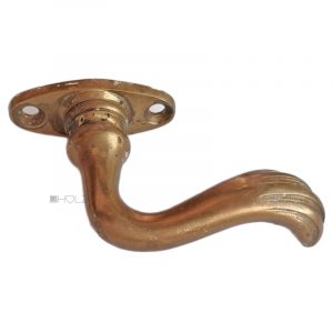 Fenster Halbgriff Jugenstil prächtig alt Fenstergriff 72/57/43