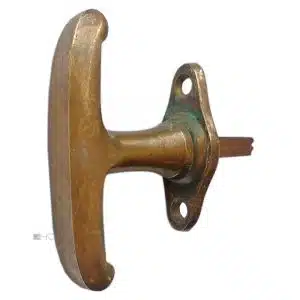 Fensterolive Jugendstil Avantgarde alt Fenstergriff 81/49/43