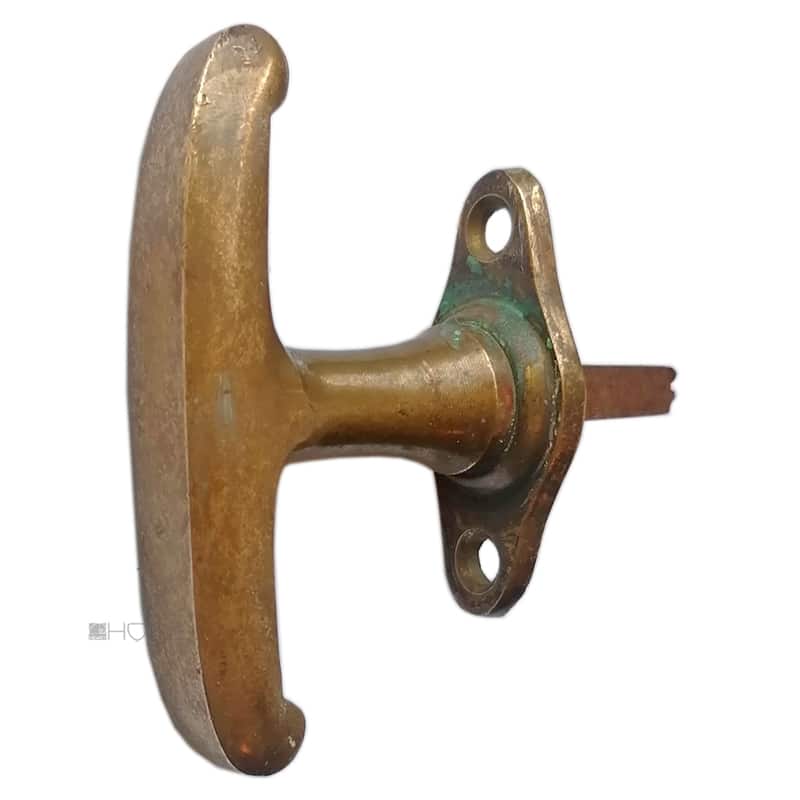 Fensterolive Jugendstil Avantgarde alt Fenstergriff 81/49/43