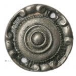 Rosette antik Türdrücker alt Abdeckung Eisen 39mm