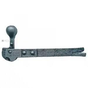 Ladenhalter antik Eisen Ladenmännchen Kugel alt