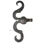 Türband S-Band antik Stahl geschmiedet alt 31cm 14er Dorn