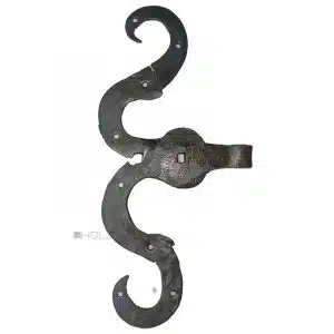 Türband S-Band antik Stahl geschmiedet alt 31cm 14er Dorn