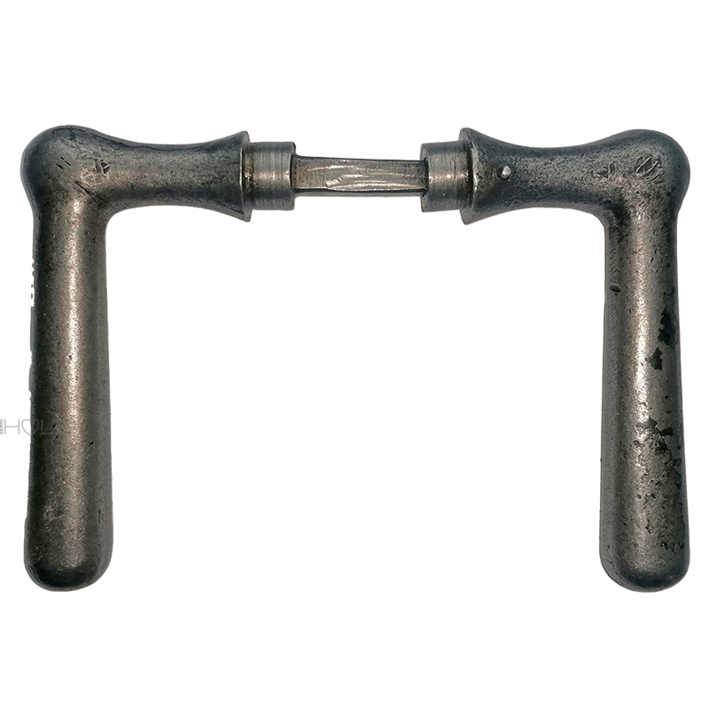 Türdrücker Eisen 1920er Bauhaus Loft Vintage alt Türklinken 9er Vk