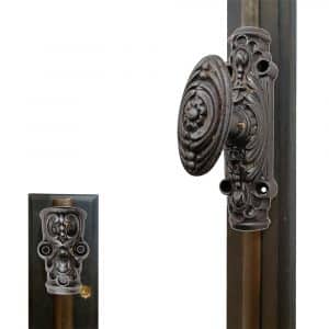 Basküle Fenstergetriebe antik Gestänge alt Frankreich 95cm