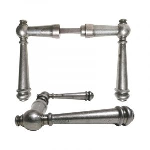 Türdrücker antik Ball Stahl Türklinken Kastenschloss 18.7 mm 8er Vk