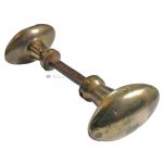 Knaufgarnitur Ei Frankreich alt Türknauf Drehgriff 53mm 6er Vk