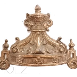 Möbelgriff antik Griff alt Bronze feuervergoldet 17 cm