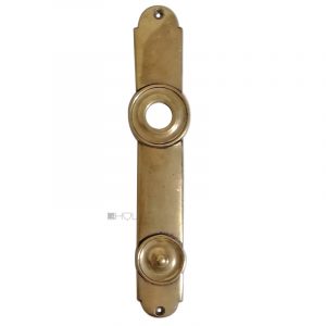 Langschild Biedermeier alt antik Türdrücker 17.5mm 94